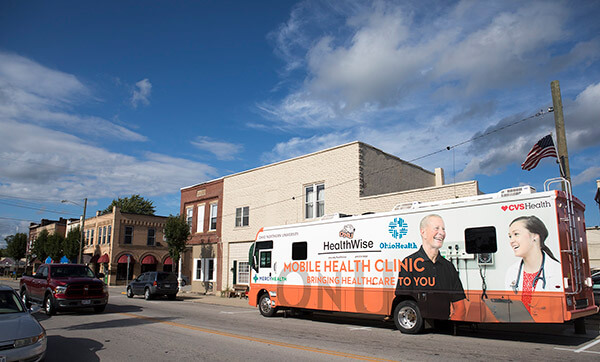 ONU's mobile clinic.